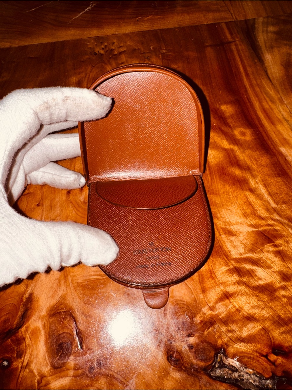 Louis Vuitton Monogram Porte Monnaie Cuvette Coin Purse Wallet very rare 1994 - Picture 8 of 17